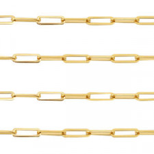 Stainless steel 13mm belcher chain Gold